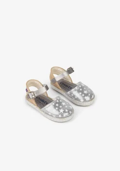 Cheap Alpargatas De Bebé Plata Brillo En La Oscuridad Alpargatas|Alpargatas