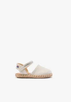 Best Sale Alpargatas De Bebé Tira Adherente Beige Alpargatas|Alpargatas