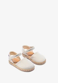 Best Sale Alpargatas De Bebé Tira Adherente Beige Alpargatas|Alpargatas