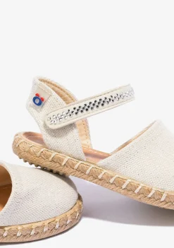 Best Sale Alpargatas De Bebé Tira Adherente Beige Alpargatas|Alpargatas