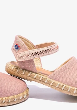Clearance Alpargatas De Bebé Tira Adherente Rosa Alpargatas|Alpargatas