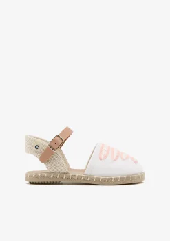 Cheap Alpargatas Hebilla Tiras Blanco Alpargatas|Zapatos De Ceremonia