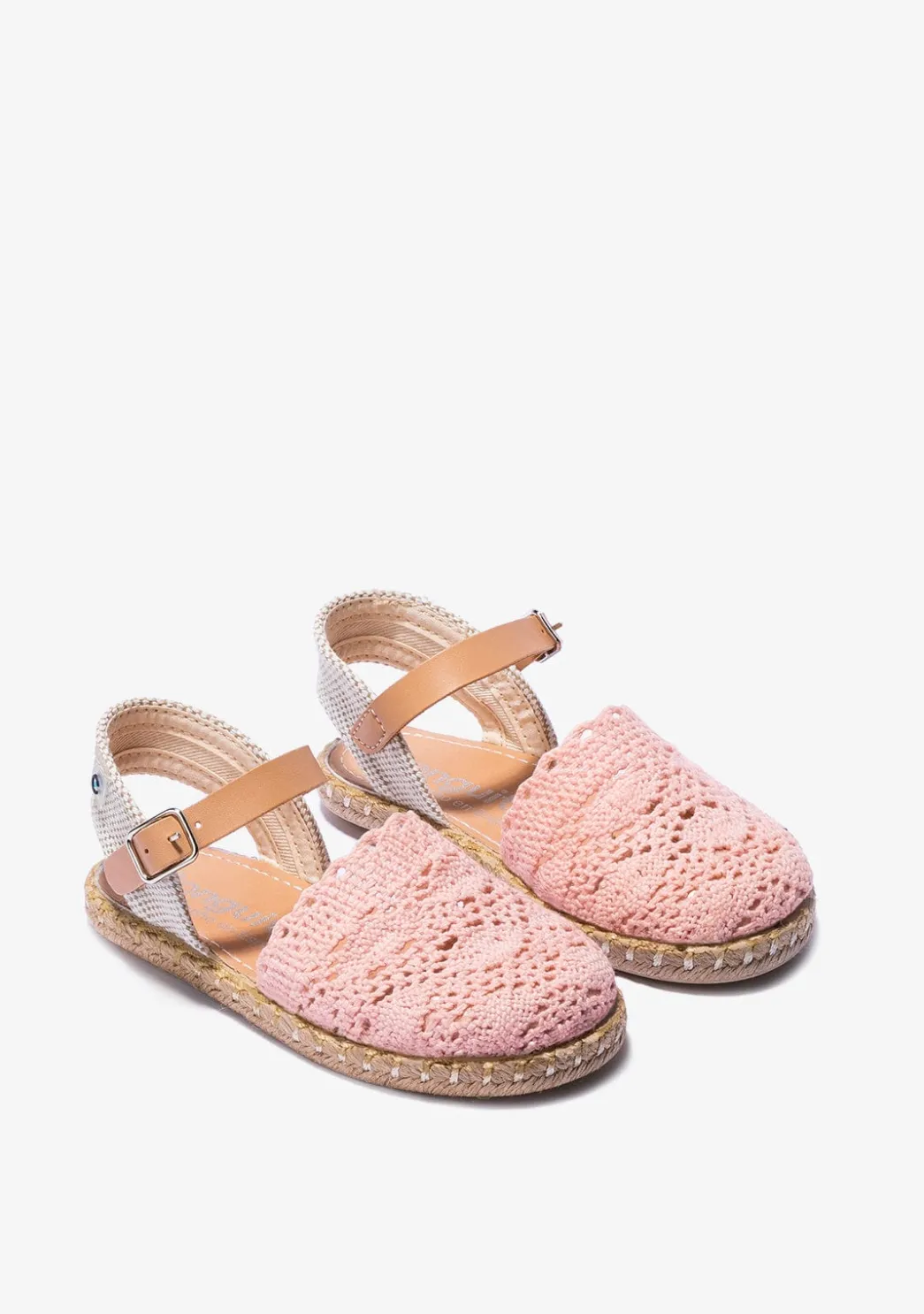Outlet Alpargatas Macramé Rosa Alpargatas|Zapatos De Ceremonia