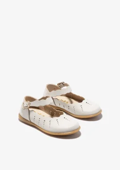 Online Bailarinas De Bebé Hebilla Ondas Beige Bailarinas|Zapatos De Ceremonia