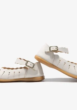 Online Bailarinas De Bebé Hebilla Ondas Beige Bailarinas|Zapatos De Ceremonia
