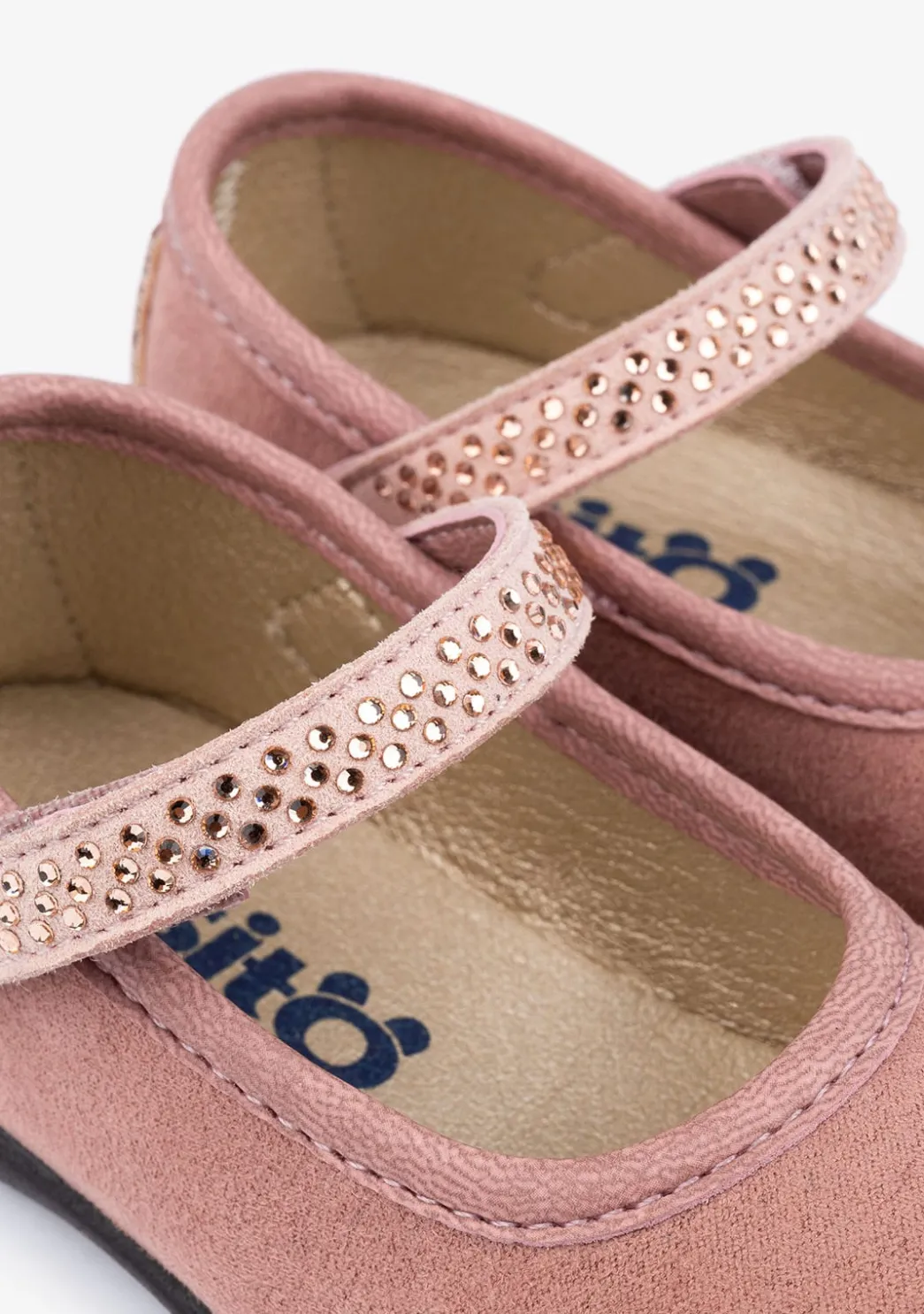 Shop Bailarinas De Bebé Pedrería Rosa Bailarinas|Bailarinas