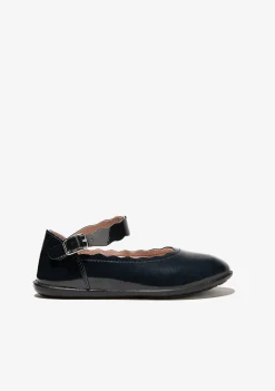 Cheap Bailarinas De Niña Ondas Marino Zapatos De Ceremonia|Bailarinas