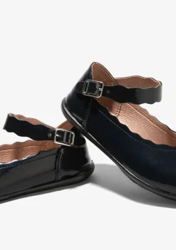 Cheap Bailarinas De Niña Ondas Marino Zapatos De Ceremonia|Bailarinas