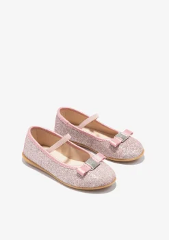 Sale Bailarinas Glitter Rosa Zapatos De Ceremonia|Bailarinas