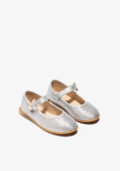 Best Bailarinas Mariposa Plata Zapatos De Ceremonia|Bailarinas