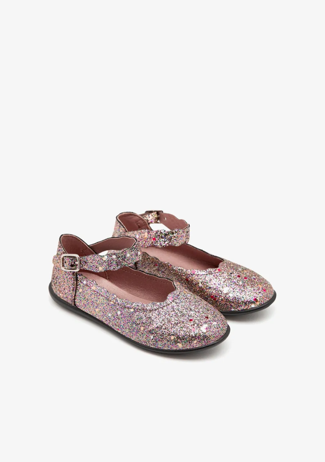 Store Bailarinas Ondas Glitter Multicolor Bailarinas|Zapatos De Ceremonia