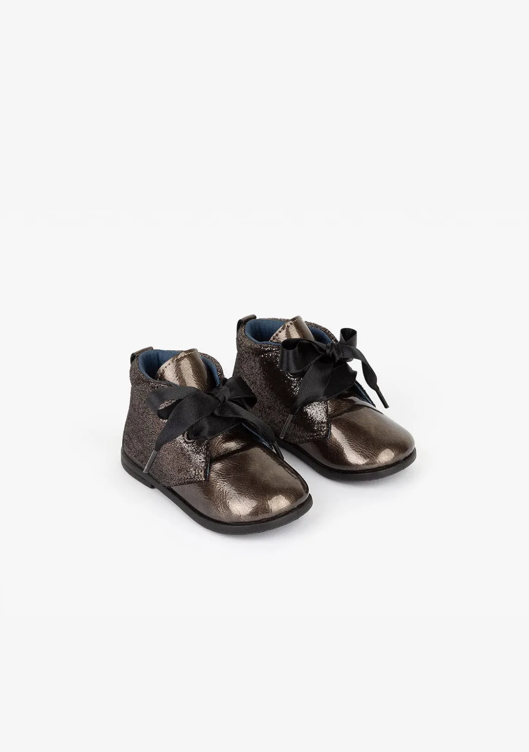 Discount Bota De Bebé Charol Fantasía Titanio Botas|Botas