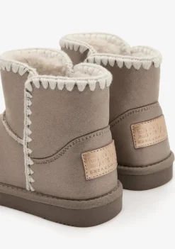 Outlet Botas Australianas Bajas Bordado Bronce B&W Botas Australianas|Botas Australianas