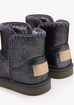 Fashion Botas Australianas Bajas Bordado Plomo B&W Botas Australianas|Botas Australianas