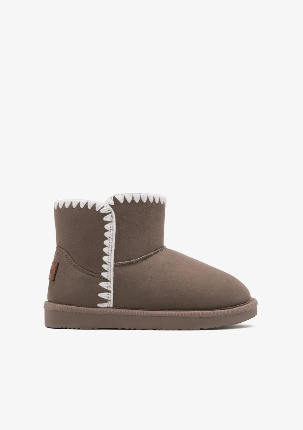 Outlet Botas Australianas Bajas Bordado Taupe Botas Australianas|Botas Australianas
