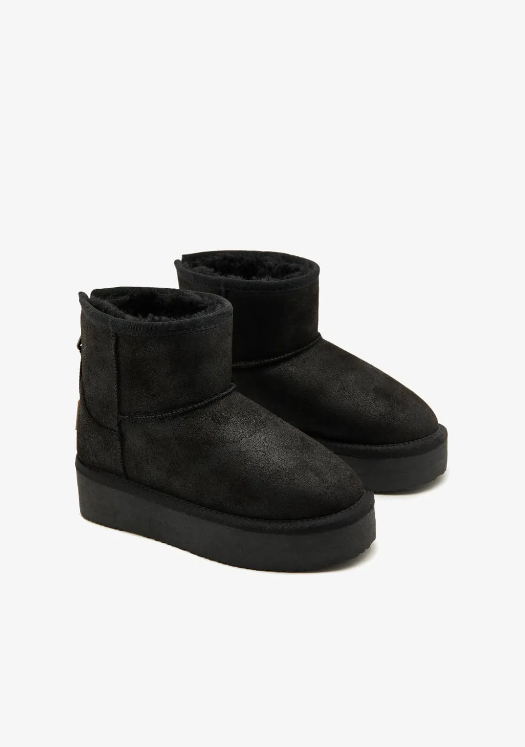 Cheap Botas Australianas Cremallera Negro B&W Botas Australianas|Botas Australianas