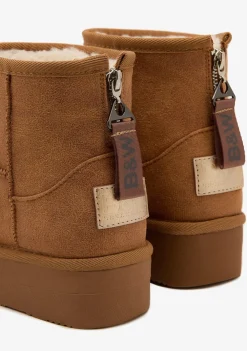 Shop Botas Australianas Cremallera Tan B&W Botas Australianas|Botas Australianas