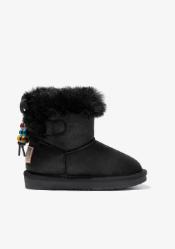 New Botas Australianas Cuentas Pelo Negro B&W Botas Australianas|Botas Australianas