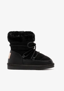 Best Botas Australianas De Niña Cordones Negro B&W Botas Australianas|Botas Australianas