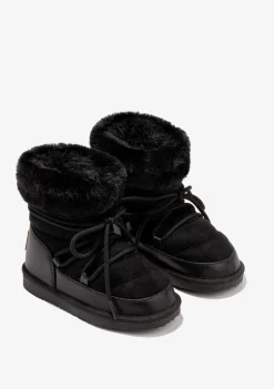 Best Botas Australianas De Niña Cordones Negro B&W Botas Australianas|Botas Australianas