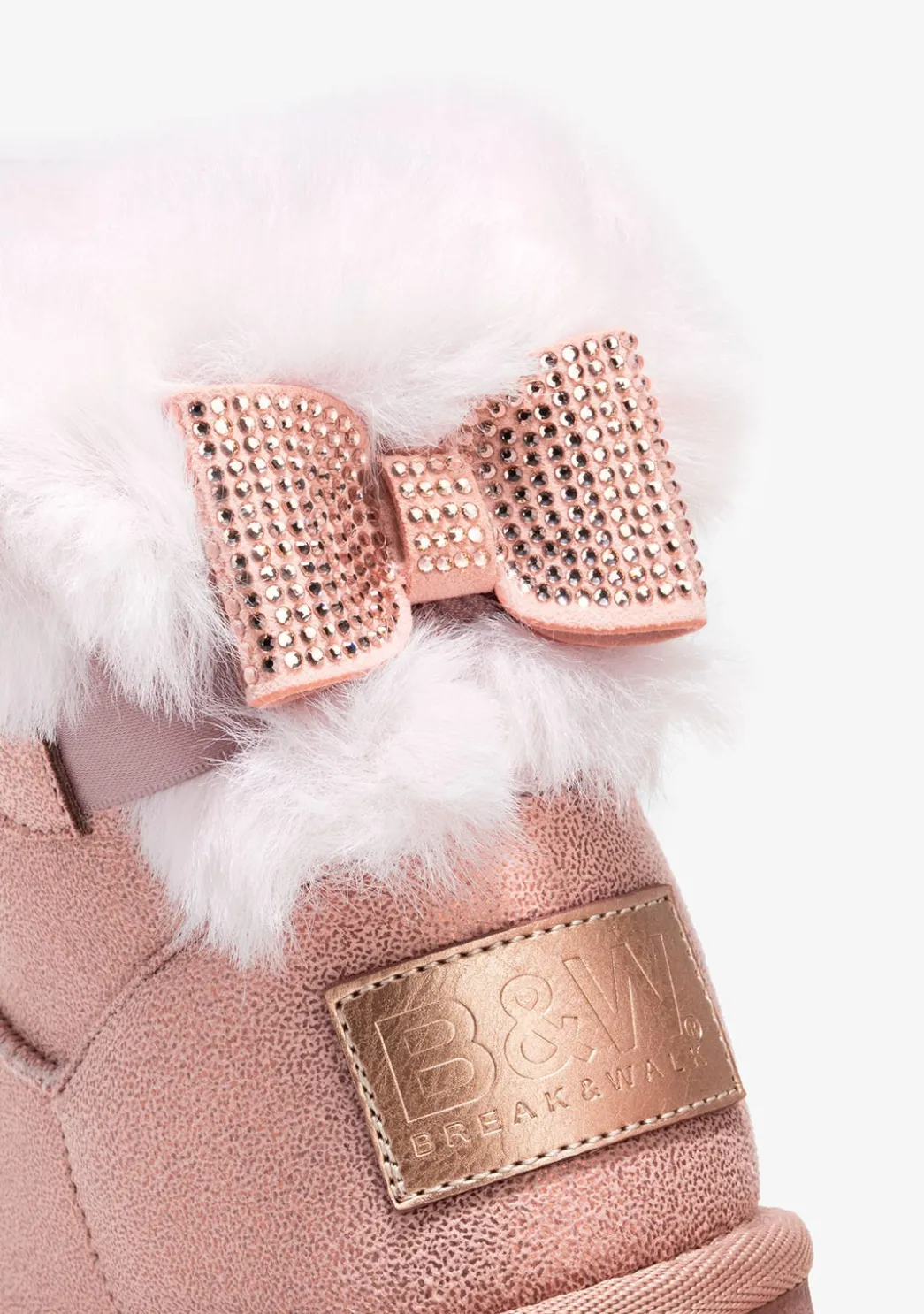 Store Botas Australianas De Niña Strass Rosa B&W Botas Australianas|Botas Australianas