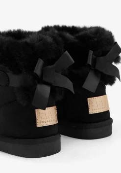 Cheap Botas Australianas Lazo Pelo Water Repellent Negro B&W Botas Australianas|Botas Australianas