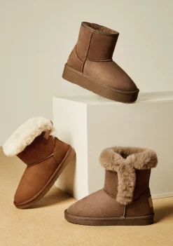 Outlet Botas Australianas Lazo Pelo Water Repellent Tan B&W Botas Australianas|Botas Australianas