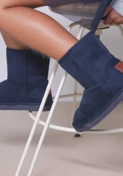 Sale Botas Australianas Logo Water Repellent Marino B&W Botas Australianas|Botas Australianas