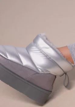 Best Sale Botas Australianas Metalizado Plata B&W Botas Australianas|Botas Australianas