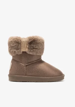 Outlet Botas Australianas Strass Pelo Bronce B&W Botas Australianas|Botas Australianas