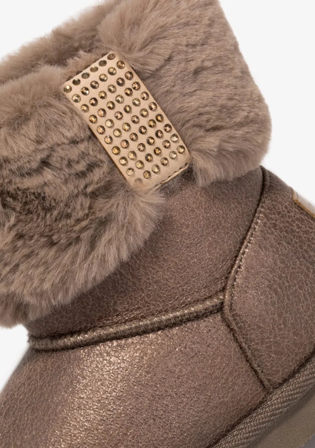 Outlet Botas Australianas Strass Pelo Bronce B&W Botas Australianas|Botas Australianas