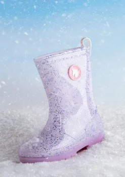 Cheap Botas De Agua De Niña Con Luz Rosa Botas De Agua|Botas De Agua