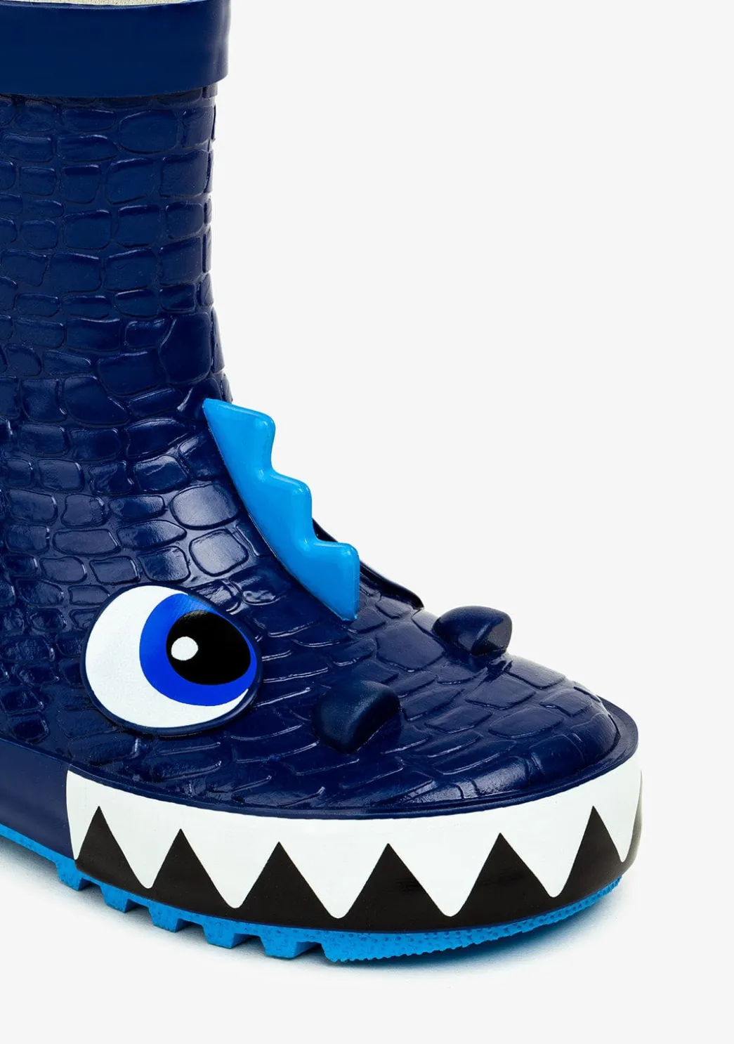 New Botas De Agua Dinosaurios Azul De Goma Botas De Agua|Botas De Agua