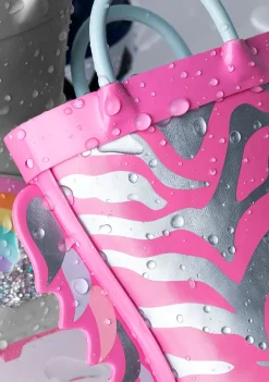 Online Botas De Agua Unicornio Rosa De Goma Botas De Agua|Botas De Agua