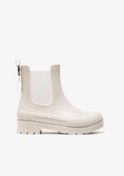 Outlet Botas De Agua Unisex Beige B&W Botas|Botas De Agua