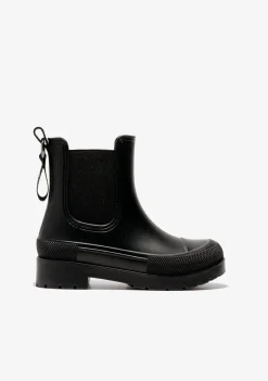 Store Botas De Agua Unisex Negro B&W Botas|Botas De Agua