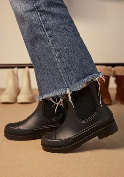 Store Botas De Agua Unisex Negro B&W Botas|Botas De Agua