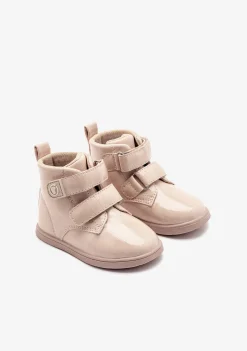 Cheap Botas Respetuosas Charol Beige Primeros Pasos - Respetuoso|Botas