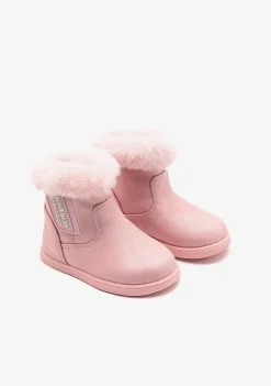 Fashion Botas Respetuosas Pelo Rosa Botas|Primeros Pasos - Respetuoso