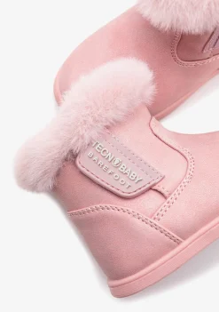 Fashion Botas Respetuosas Pelo Rosa Botas|Primeros Pasos - Respetuoso
