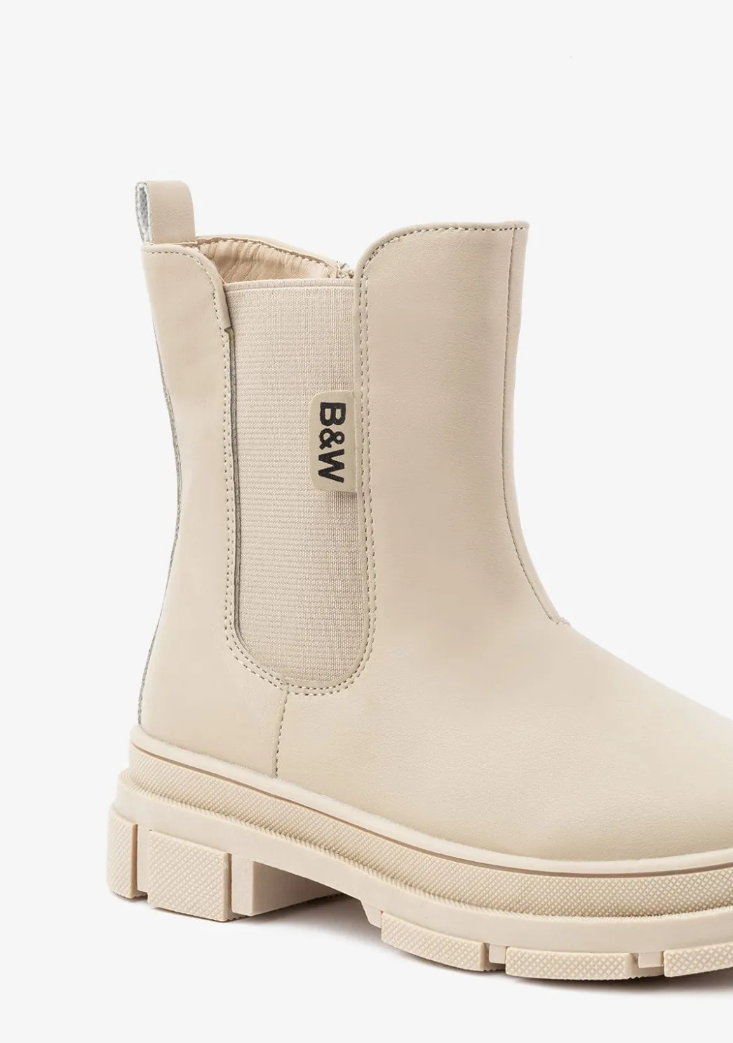 Sale Botines De Niña Chelsea Beige Botas|Botas