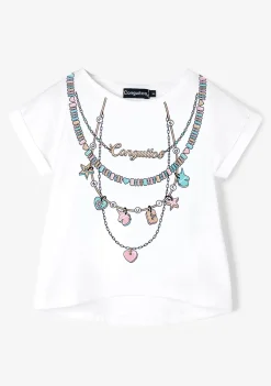 Shop Camiseta Collares Blanco Camisetas