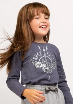 New Camiseta De Niña Rock Marengo Camisetas|Camisetas Manga Larga