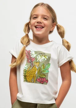 Cheap Camiseta De Niña Selva Lentejuelas Camisetas