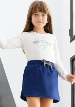 New Camiseta De Niña Unicorn Love Blanca Camisetas|Camisetas Manga Larga