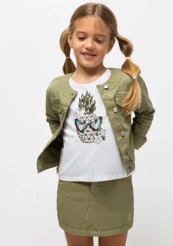 Outlet Chaqueta De Niña Kaki Chaquetas
