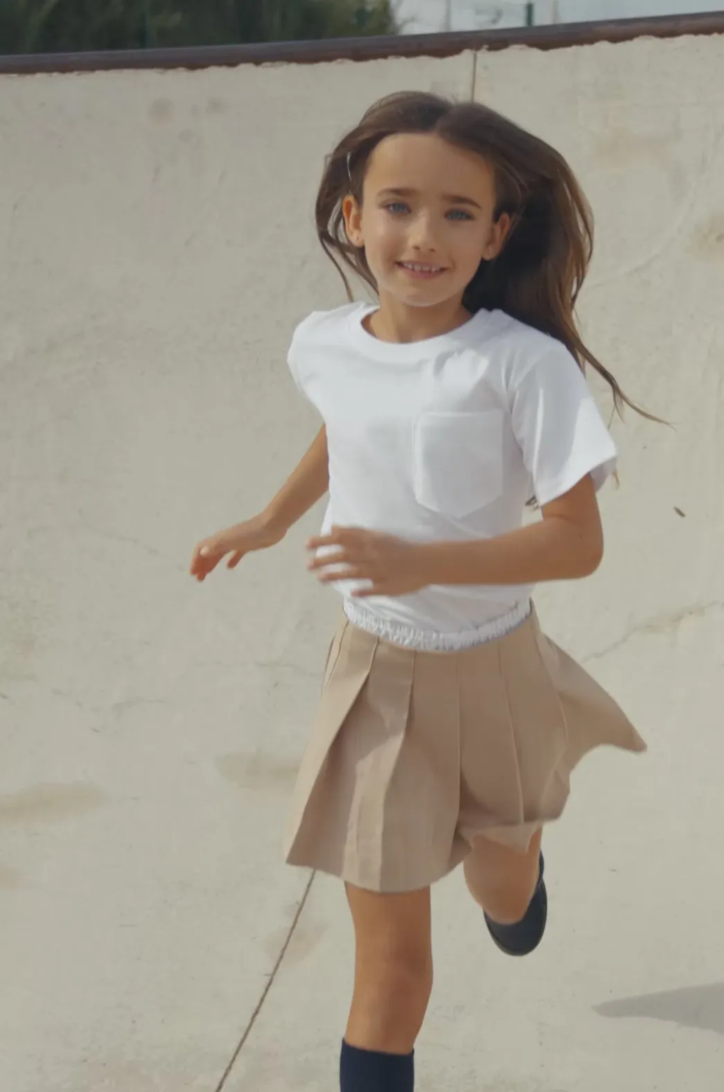 Hot Colegiales De Niña Indestructibles Flor Marino Colegiales