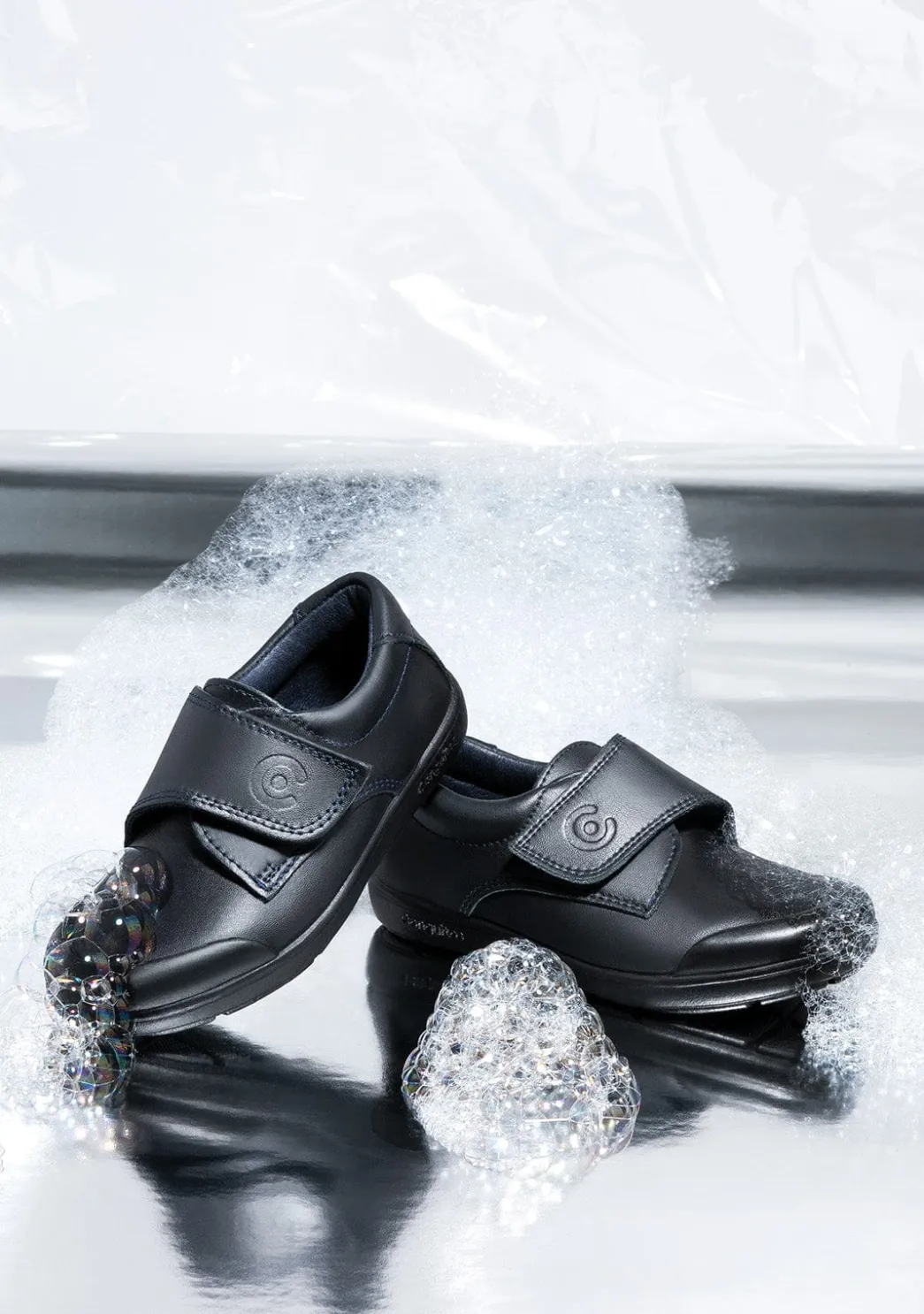 Store Colegiales Marino Piel Lavable De Niño Colegiales