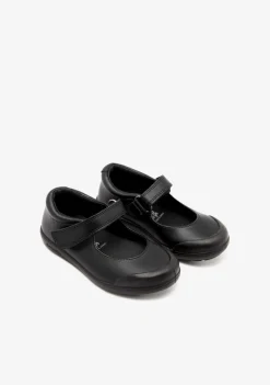 Fashion Colegiales Negro Piel Lavable De Niña Colegiales