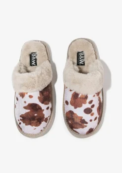 Clearance Cow Home Slipper Zapatillas De Casa|Zapatillas De Casa